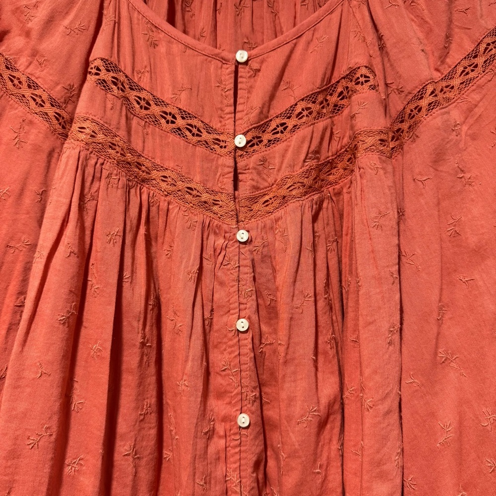 Old Navy Women's Terracotta Blouse 07-0256 - Picture 3 of 9